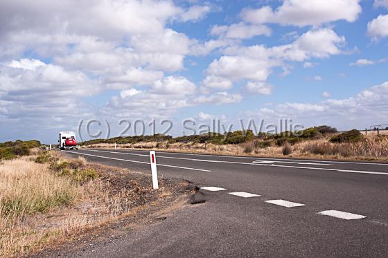 IMG_6870-Edit.jpg - Rejoining the main highway, the Great Ocean Road, and seeing other traffic
