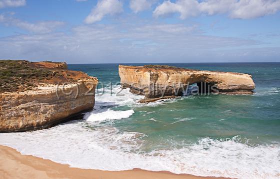 IMG_6872-Edit.jpg - split in rocks on Great Ocean Road, known as 'London Bridge'