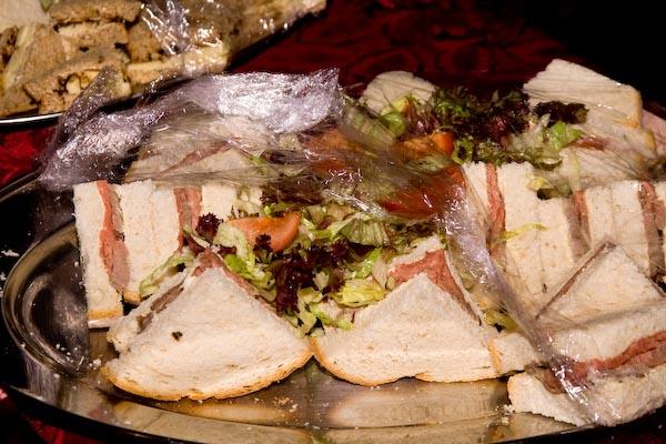 IMG_2768.jpg - Sandwiches provided in Dressing Rooms